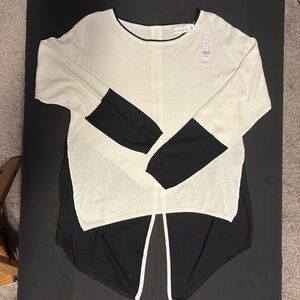New York & Company Black and White Sweater